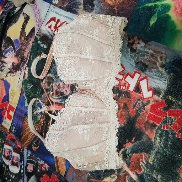 💎2 for $25💎 Elle Macpherson 36D Lace Peach Bra Intimates - Picture 5 of 9